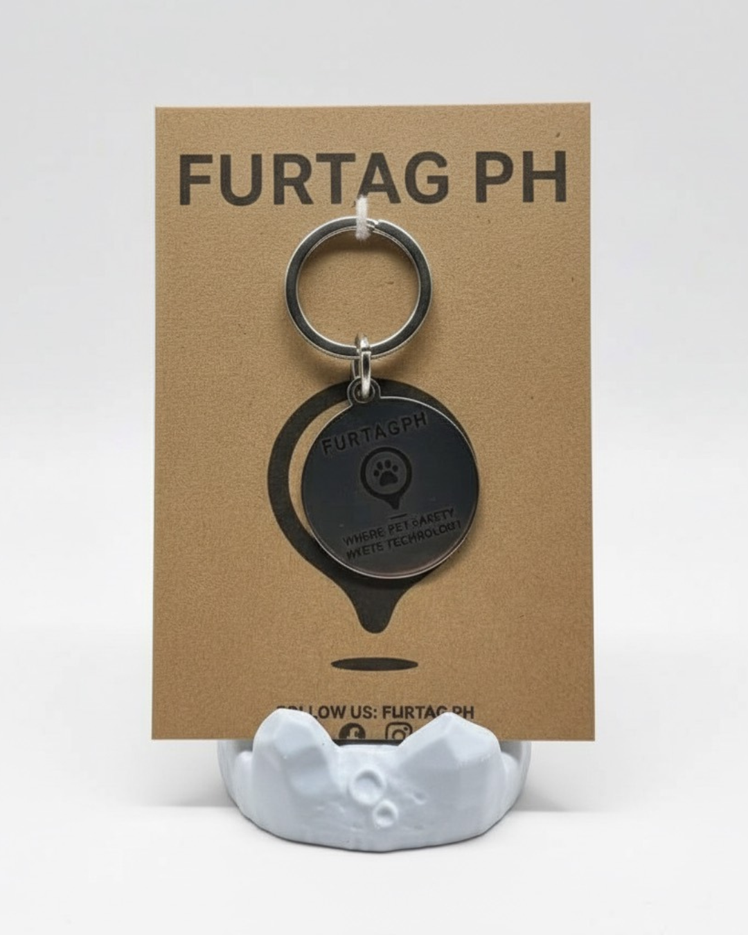 Stainless steel FurTagPH tag